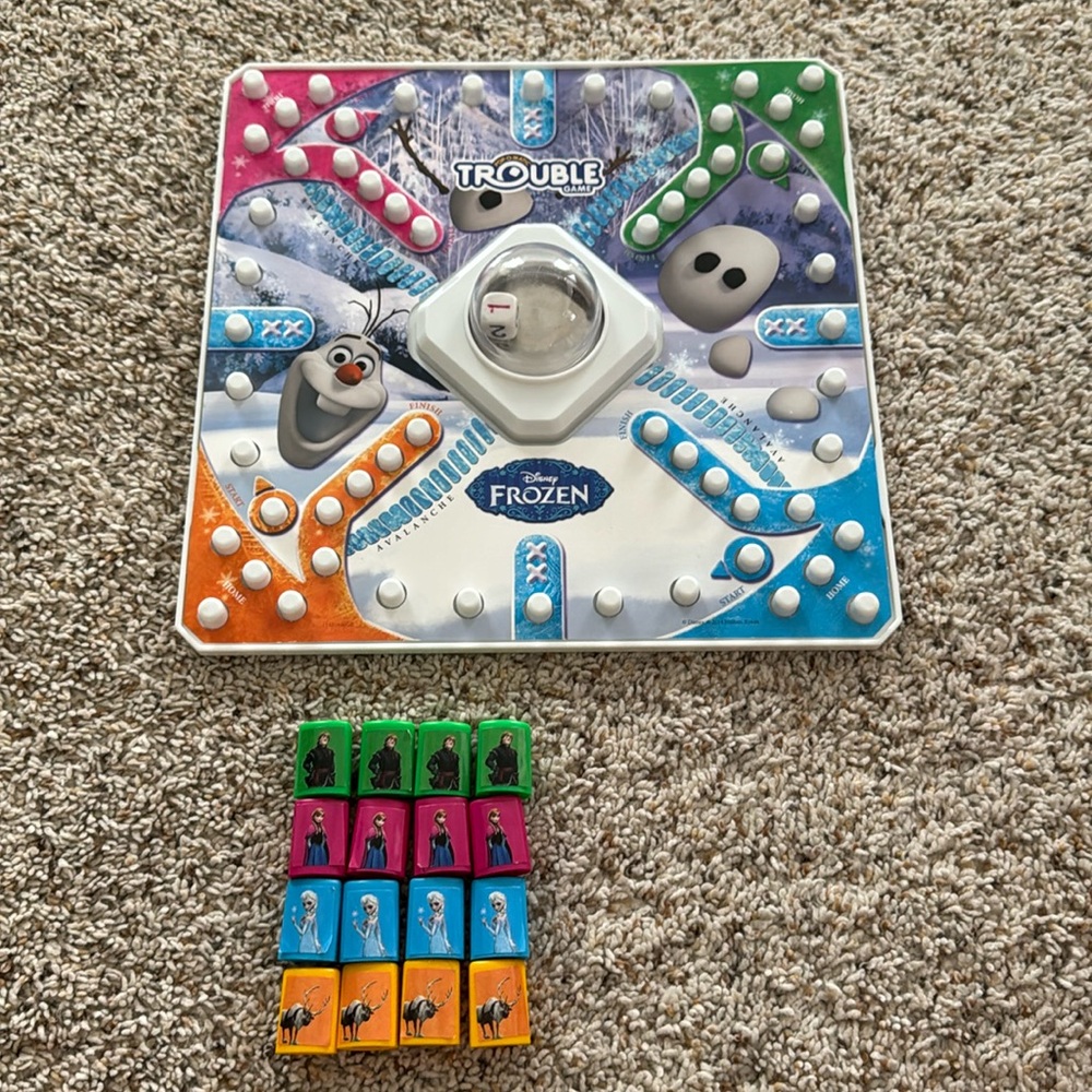 Olaf in trouble trouble game- Disney Frozen